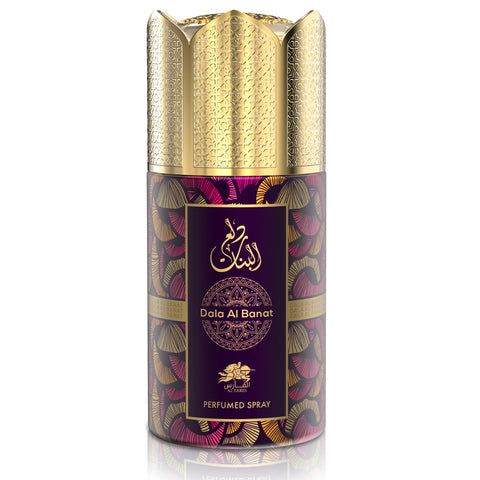 AL FARES Dala Al Banat Perfume Deodorant 250ml 6x PACK