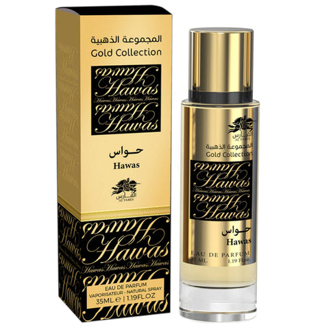AL FARES Gold Collection Hawas Eau De Parfum Higly Concentrated 35ML X 6 PACK