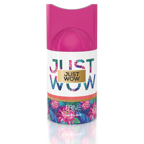 PRIVE Just Wow Perfume Deodorant 250ml 6x PACK
