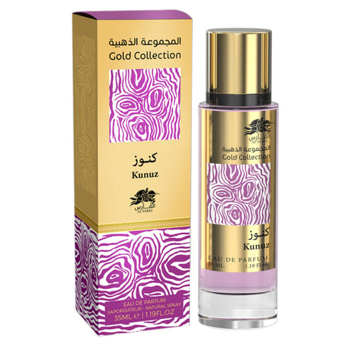 AL FARES Gold Collection Kunuz Eau De Parfum Higly Concentrated 35ML X 6 PACK