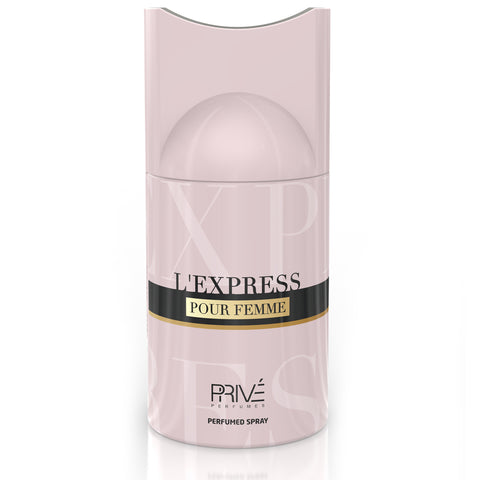 PRIVE L’Express Perfume Deodorant 250ml 6x PACK