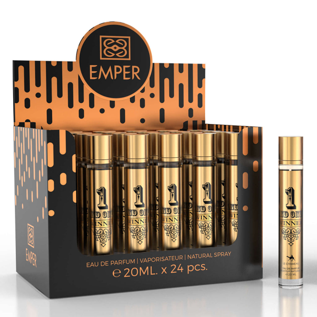 Le Chameau 1 And Only Winner Eau De Parfum  23x 20ml Plus 1 Free Tester