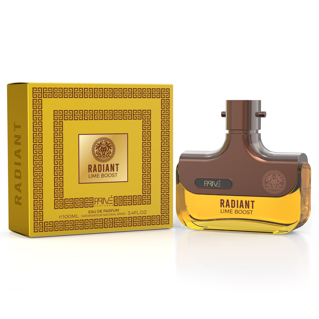 PRIVE Radiant Lime Boost 100ML Eau De Parfum  3x PACK