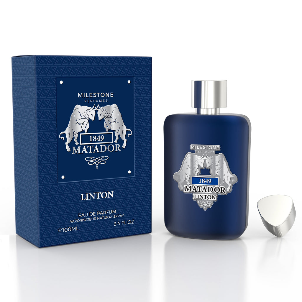 MILESTONE COLLECTION  1849 MATADOR LINTON 100ML Eau De Parfum 3X Pack