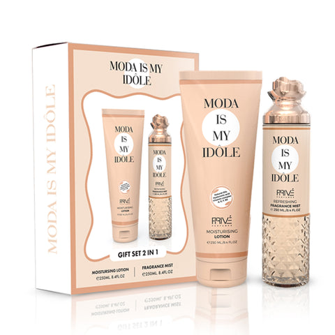 PRIVE 2In1 Gift Set Moda Is My Idole BODY MIST 3x PACK