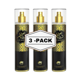 Al Fares Oud Dinar  Body Mist 250ML 3 Pack