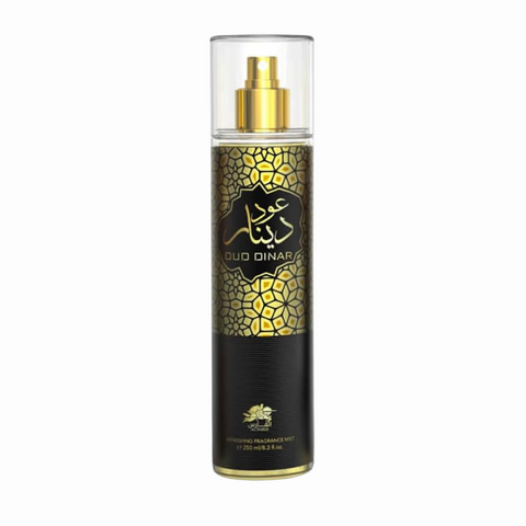 Al Fares Oud Dinar  Body Mist 250ML 3 Pack