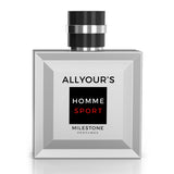 MILESTONE All Yours Homme Sport (Pour Homme)  100ML EDP