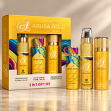 Emper Aruba Gold 3 in 1 Perfume Gift Set – 100ml Eau de Parfum, 235ml Fragrance Mist & 200ml Perfumed Spray