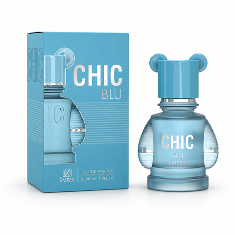 EMPER Chic Blu Eau De Parfum 30ML 3X PACK