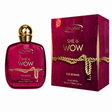 CHATLER She's WOW Eau De Parfum 100ml 3x PACK