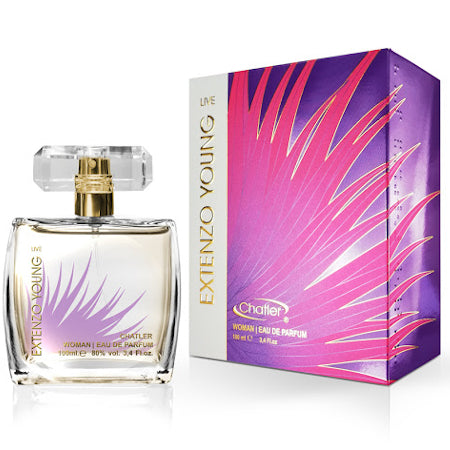 Chatler Extenzo Young Live - Eau de Parfum for Women 100 ml 3x PACK