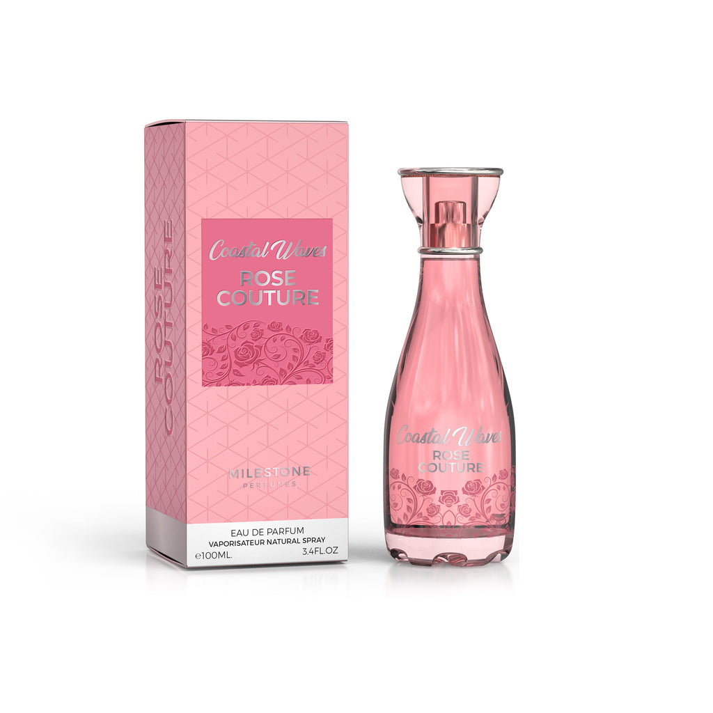 MILESTONE COLLECTION COASTAL WAVES ROSE COUTURE 100ML Eau De Parfum 3X Pack