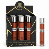 EMPER Legend Pour Homme Eau De Parfum 5x 20ml Plus 1 Free Tester
