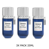 Genius Oud Mystique Eau De Parfum 25ml – 3-Pack by Emper