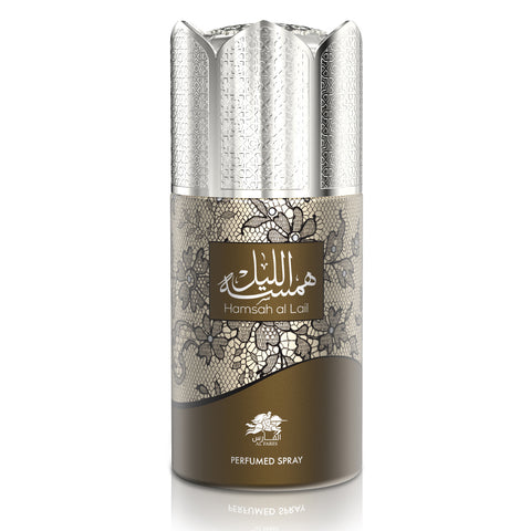 AL FARES   Hamsah Al Lail Perfume Deodorant 250ml 6x PACK