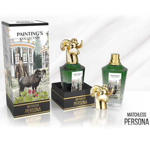 MILESTONE Painting Collection Matchless Persona  100ML Eau De Parfum (UNISEX)