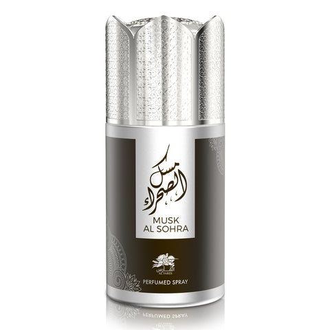 AL FARES Musk Al Sohra Perfume Deodorant 250ml 6x PACK