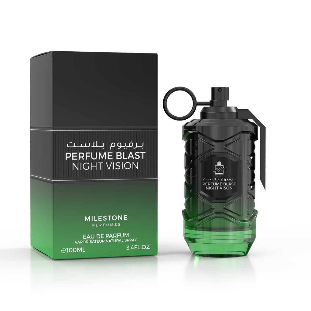 MILESTONE COLLECTION PERFUME BLAST NIGHT VISION 100ML Eau De Parfum 3X Pack