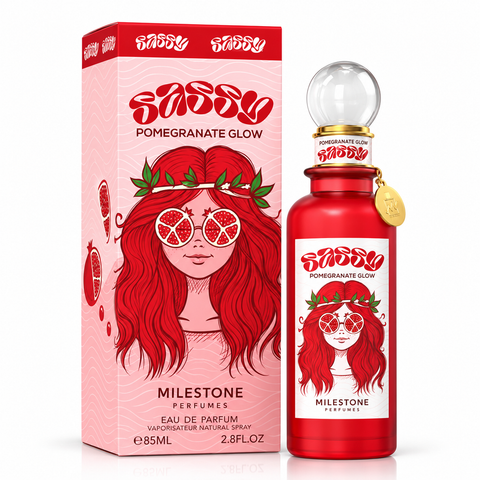 MILESTONE Sassy Pomegrante Glow Eau De Parfum 85ml