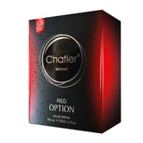 CHATLER Red Option Eau De Parfum 100ML 3x PACK
