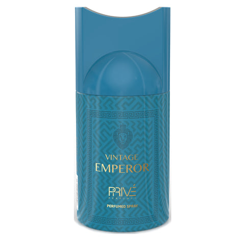 PRIVE Vintage Emperor Perfume Deodorant 250ml 6x PACK