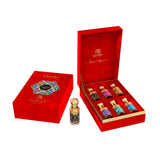 Velvet Collection Red Box 6 X  12ml UNISEX HIGLY CONCENTRATED FRAGRANCE OIL SET