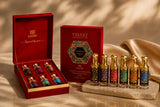 Velvet Collection Red Box 6 X  12ml UNISEX HIGLY CONCENTRATED FRAGRANCE OIL SET
