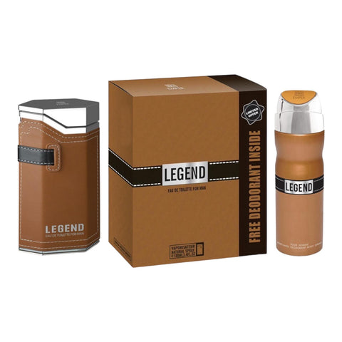 Legend Pour Homme Eau De Toilette 100ml 2 IN 1 GIFT SET