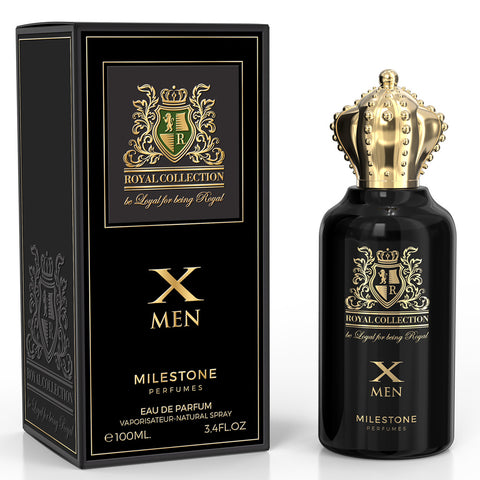 MILESTONE Royal Collection X Men (Pour Homme)  100ML EDP