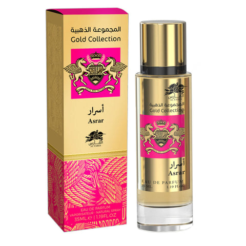 AL FARES Gold Collection Asrar  Eau De Parfum Higly Concentrated 35ML X 6 PACK