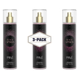 PRIVE Black Option (Pour Femme) - Body Mist - 250ml 3 PACK