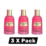 MILESTONE COLLECTION  FLORANCE ROMA IN PINK 100ML Eau De Parfum 3X Pack