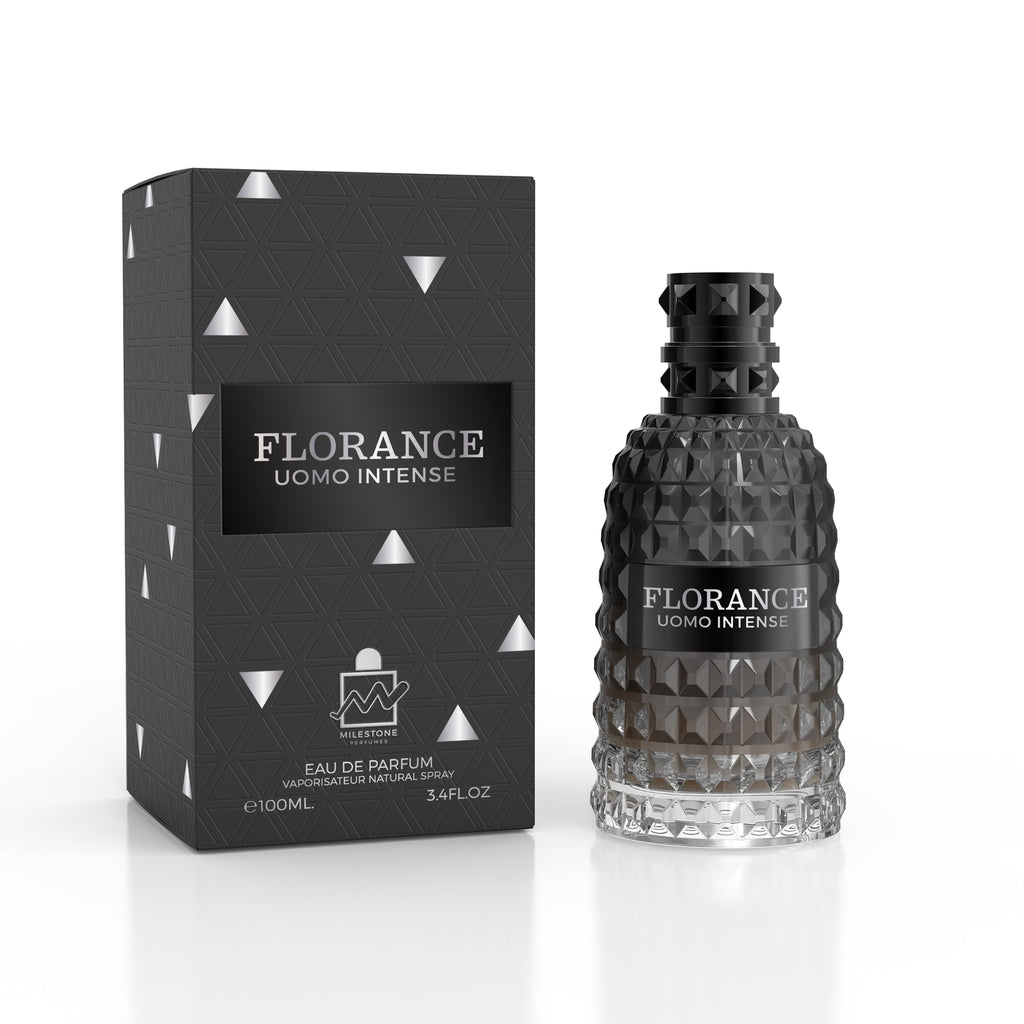 MILESTONE COLLECTION FLORANCE UOMO INTENSE 100ML Eau De Parfum 3X Pack