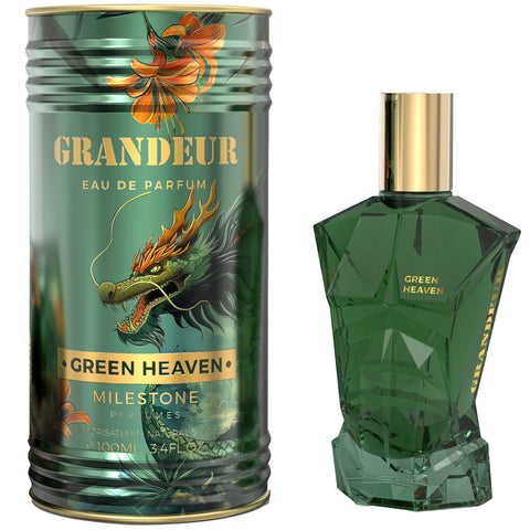 MILESTONE Grandeur Green Heaven 100ML  EDP (UNISEX)