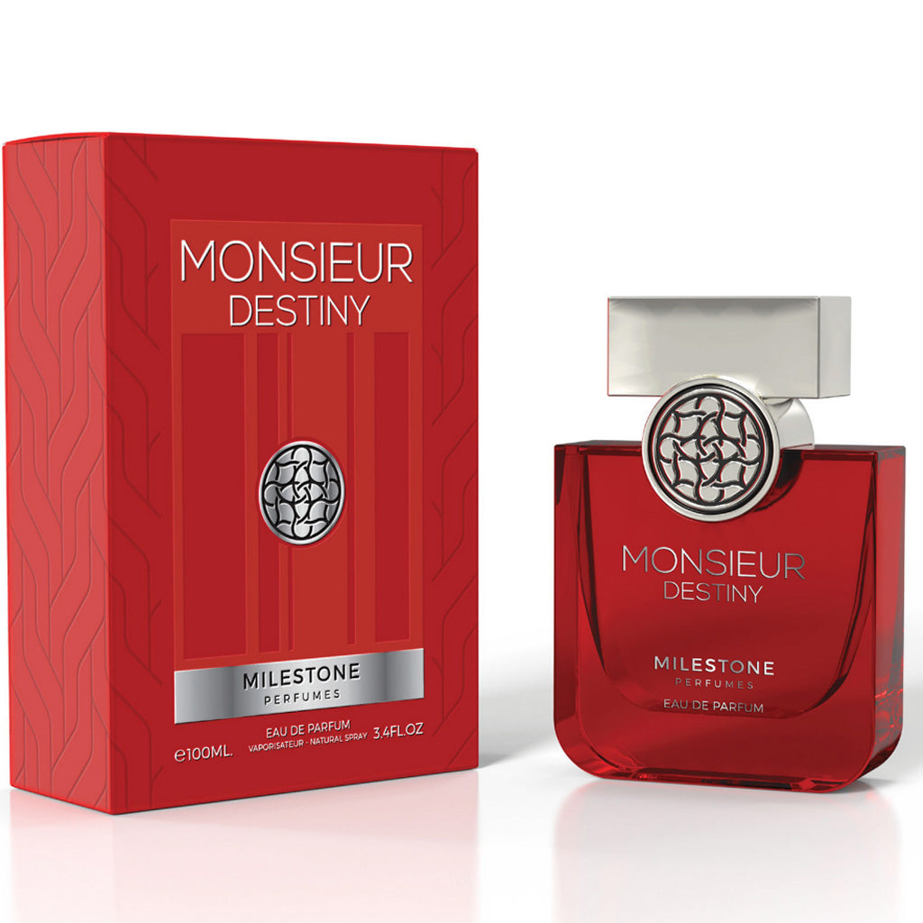 MILESTONE MONSIEUR DESTINY Eau De Parfum 100ML – Fragrance Wholesale