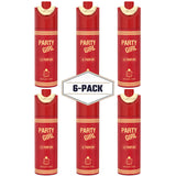 MILESTONE Party Girl Le Parfum (Pour Femme) - 200ML Deodorant 6 Pack