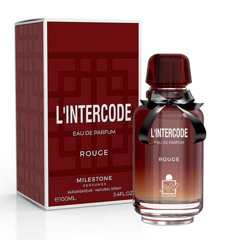 MILESTONE L'Intercode Rouge (Pour Femme)  100ML Eau De Parfum