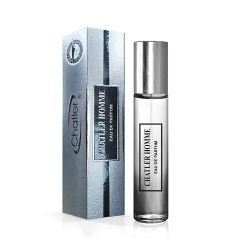 CHATLER HOMME Eau De Parfum 5 x 30ml Plus 1 free tester