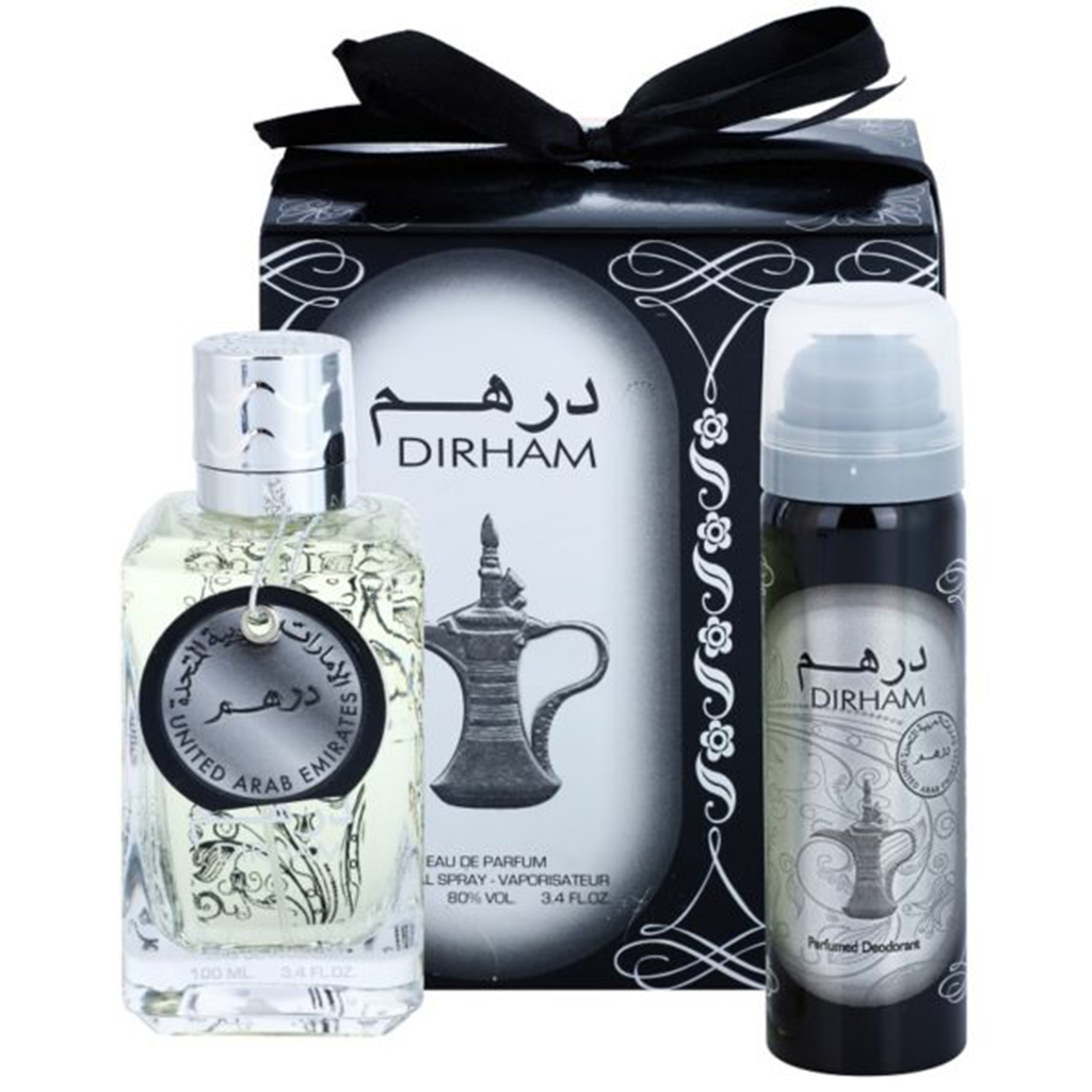 Dirham For Men Eau De Parfum 100ml + Deodorant 75ml-Fragrance Wholesale