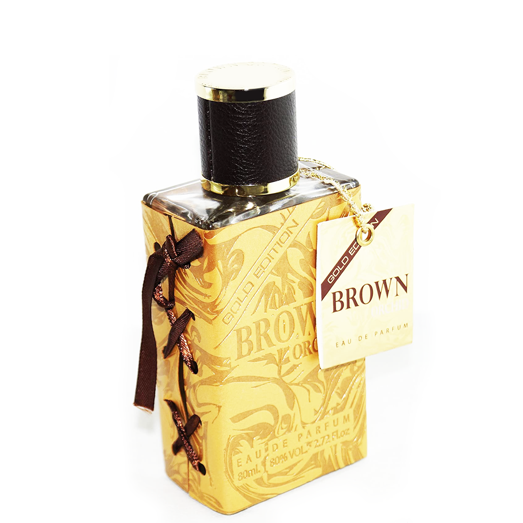 FRAGRANCE WORLD  BROWN ORCHID GOLD EDITION Eau De Parfum 80ml UNISEX