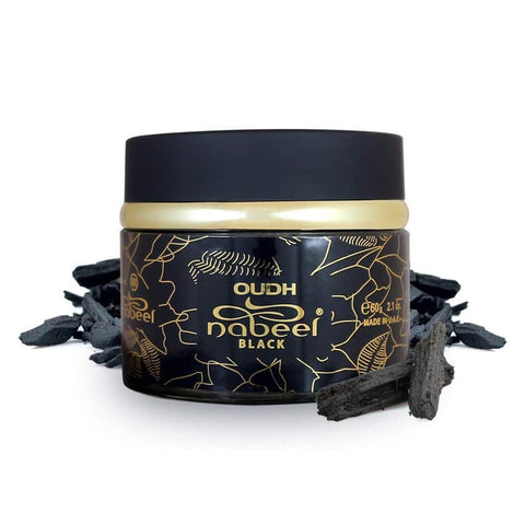 Oudh Nabeel Black INCENSE 60grms by Nabeel Perfumes