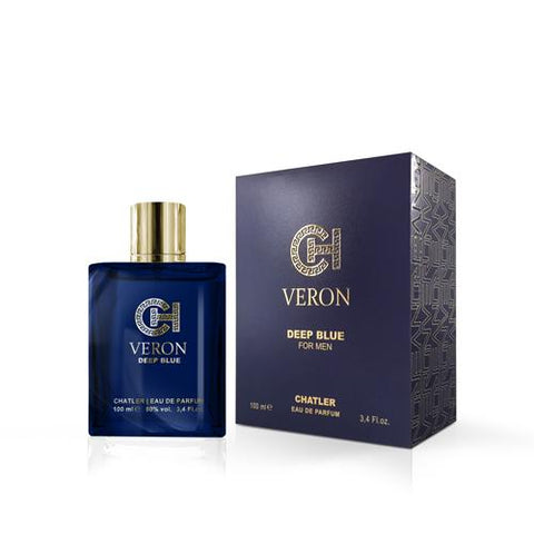 CHATLER VERON DEEP BLUE POUR HOMME 100ML EDP-Fragrance Wholesale